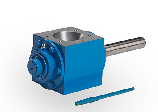 Micro-ingredient rotary valve for test batches
