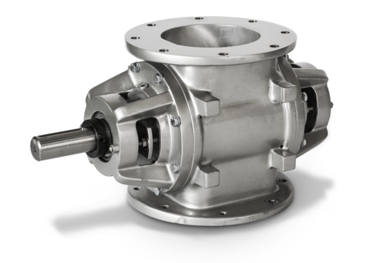 cast iron airlock rotary valve with round flange