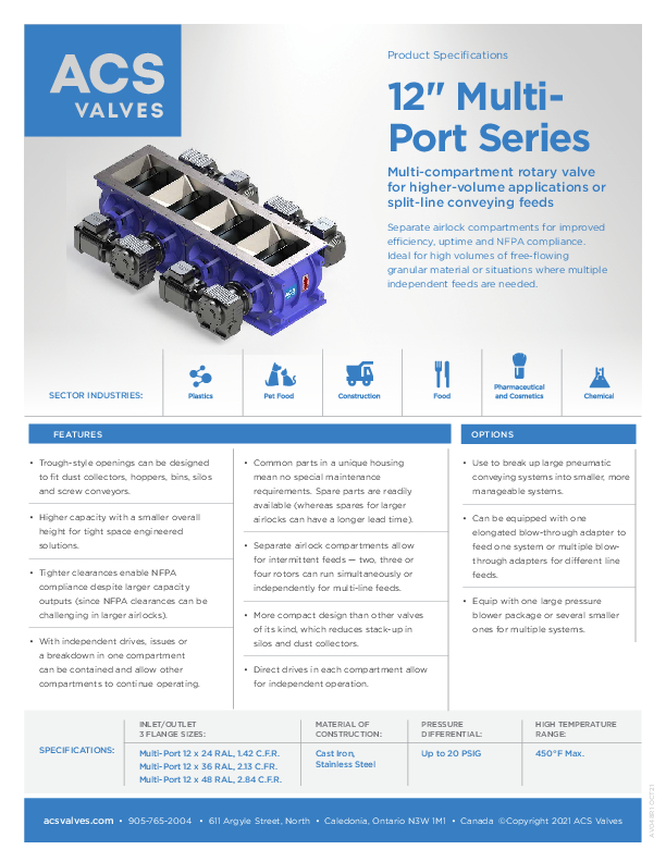 ACS spec multi port AV048 R1