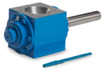 Micro-ingredient Rotary Valve, side view